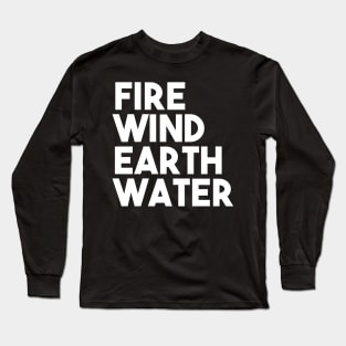 Four Directions Elements Ojibwe Indigenous WAWEZHI CANADA Long Sleeve T-Shirt